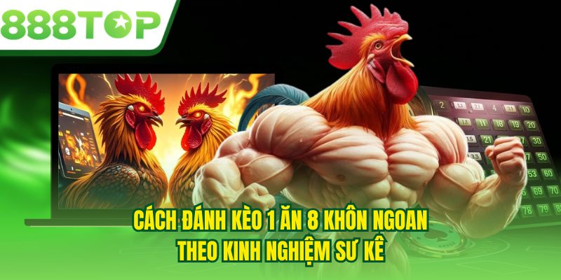 Cách đánh kèo 1 ăn 8 khôn ngoan theo kinh nghiệm sư kê