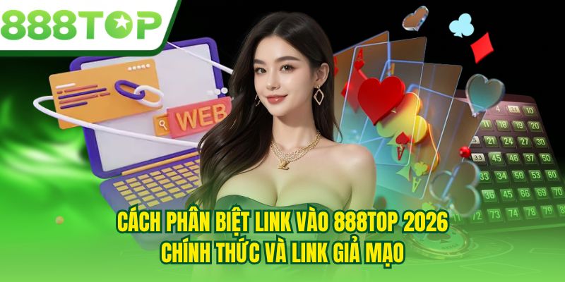 Cách phân biệt link vào 888TOP 2026 chính thức và link giả mạo