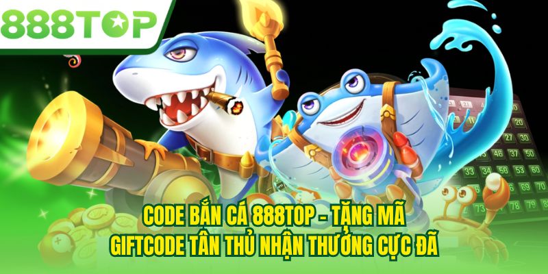 Code Bắn Cá 888TOP - Tặng Mã Giftcode Tân Thủ Nhận Thưởng Cực Đã
