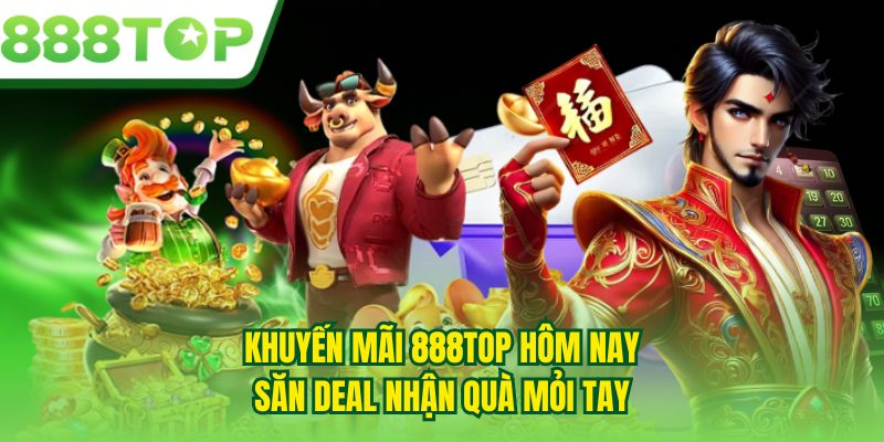 Khuyến Mãi 888TOP Hôm Nay - Săn Deal Nhận Quà Mỏi Tay
